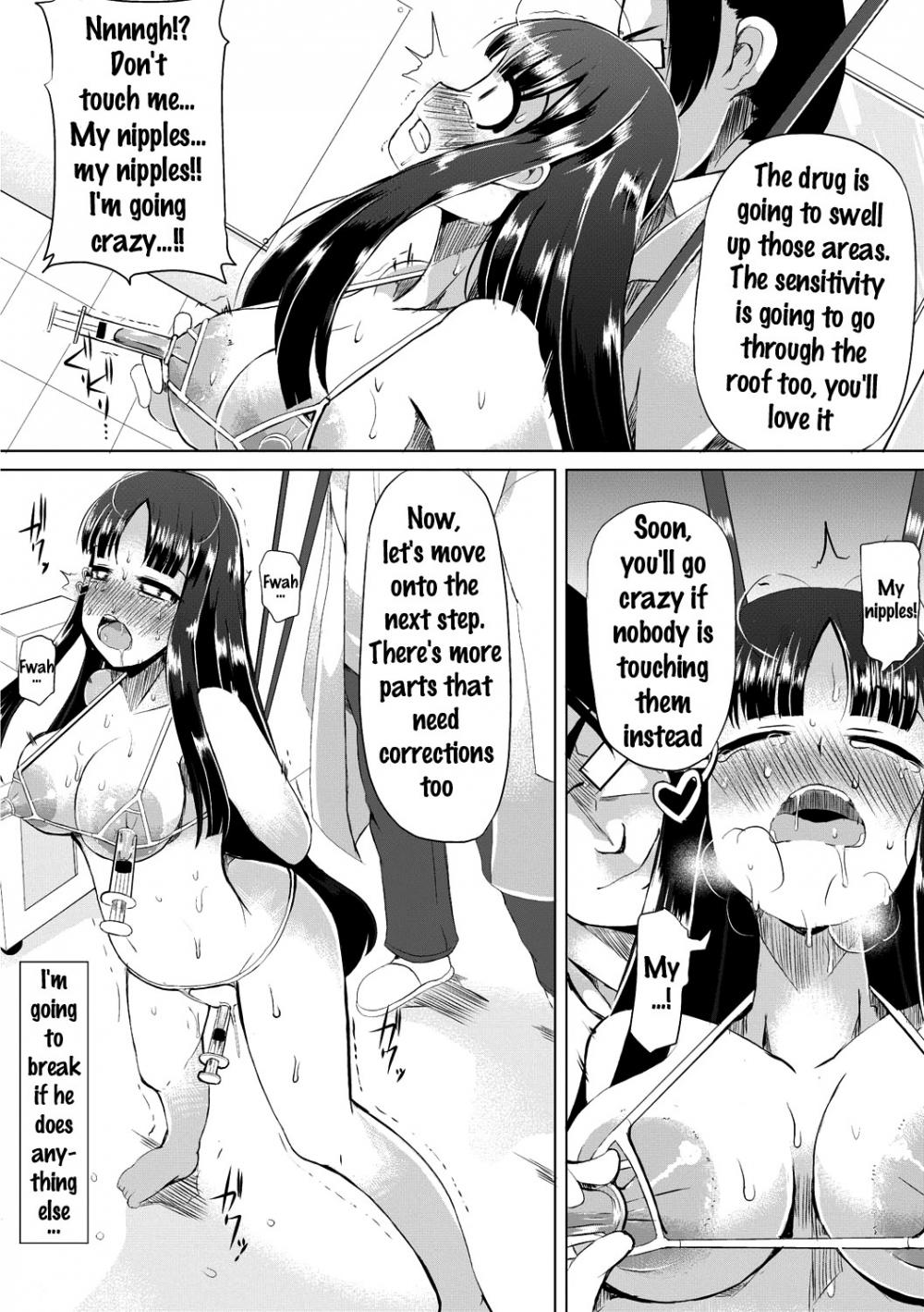 Hentai Manga Comic-A Large Breasted Honor Student Makes The Big Change to Perverted Masochist-Chapter 2-5